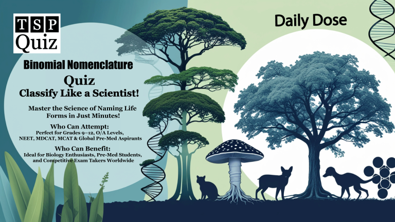Binomial Nomenclature Quiz