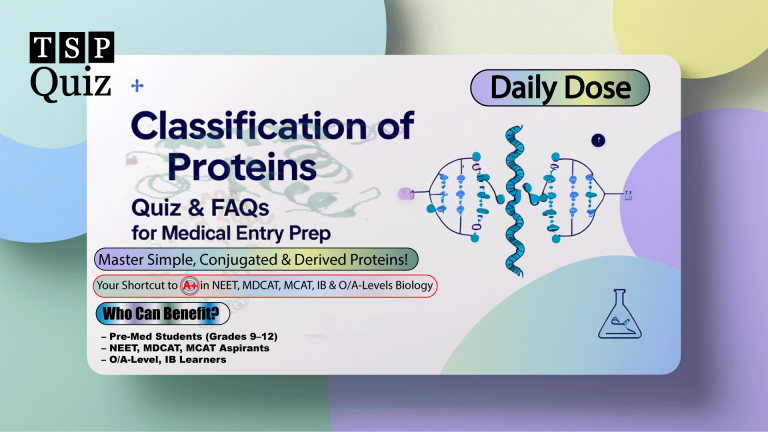 Classification of Proteins Quiz