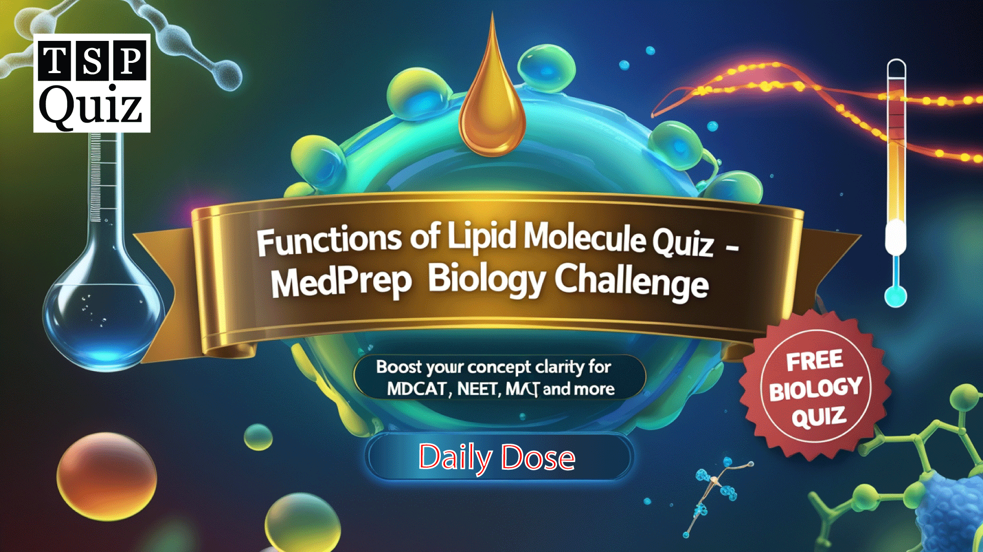 Functions of Lipid Molecule Quiz – Med Prep Biology Challenge