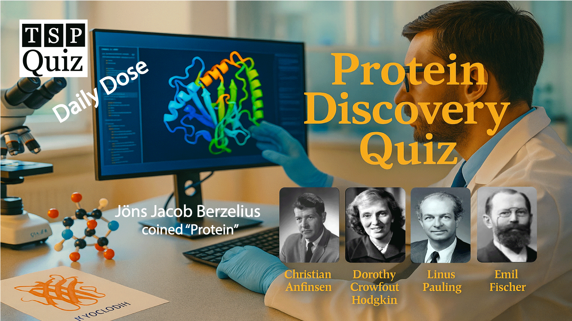 Protein Discovery – 20 MCQs for Future Scientists